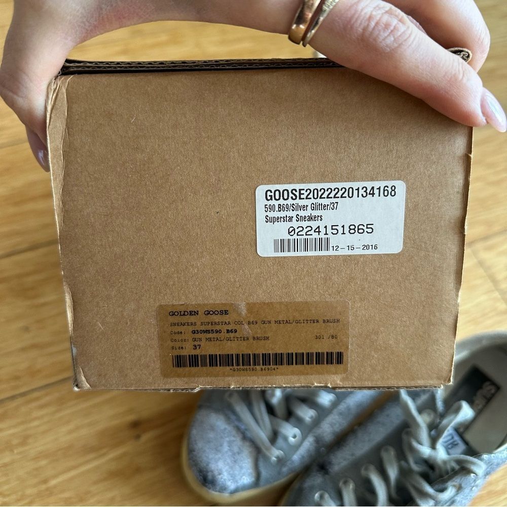 Golden Goose Superstar Glitter Sneakers - Picture 10 of 15